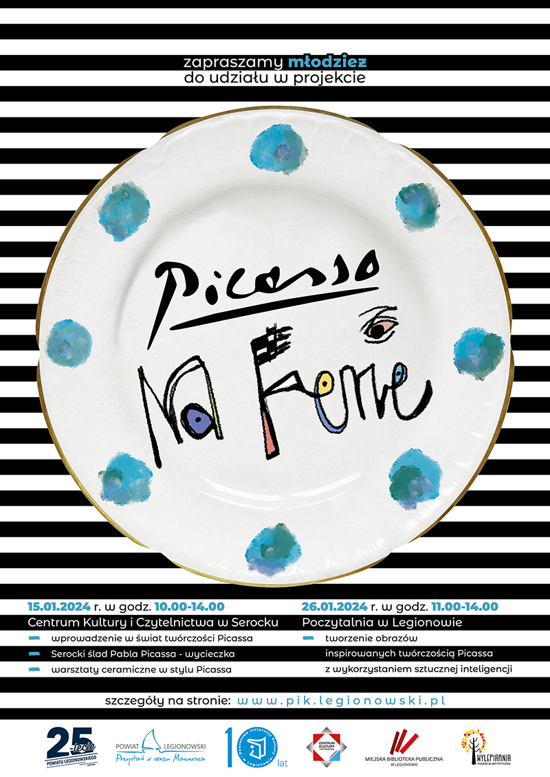 plakat akcji Picasso na ferie
